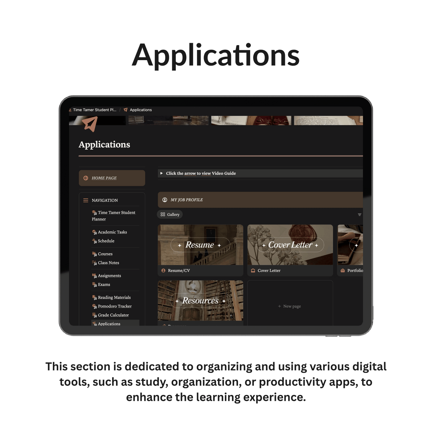 Organize. Study. Succeed. Stress-Free.