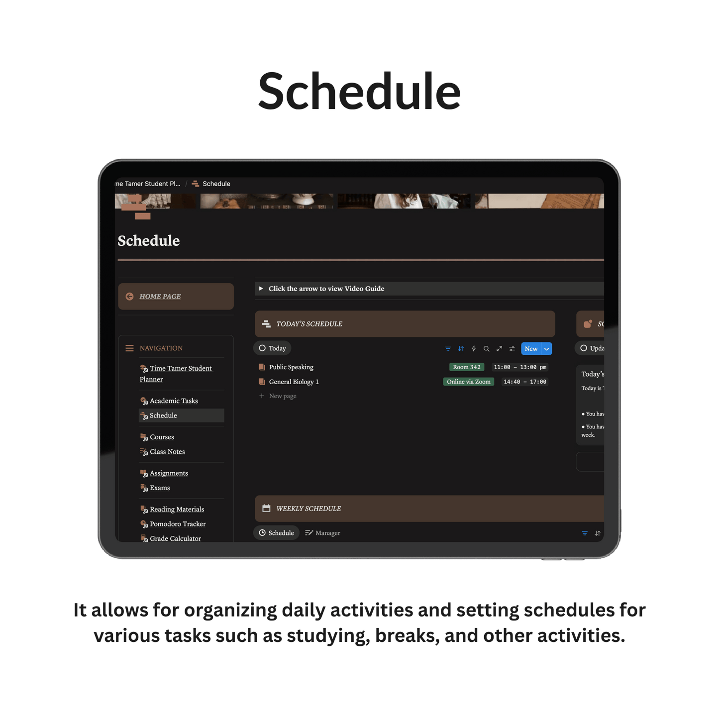 Organize. Study. Succeed. Stress-Free.