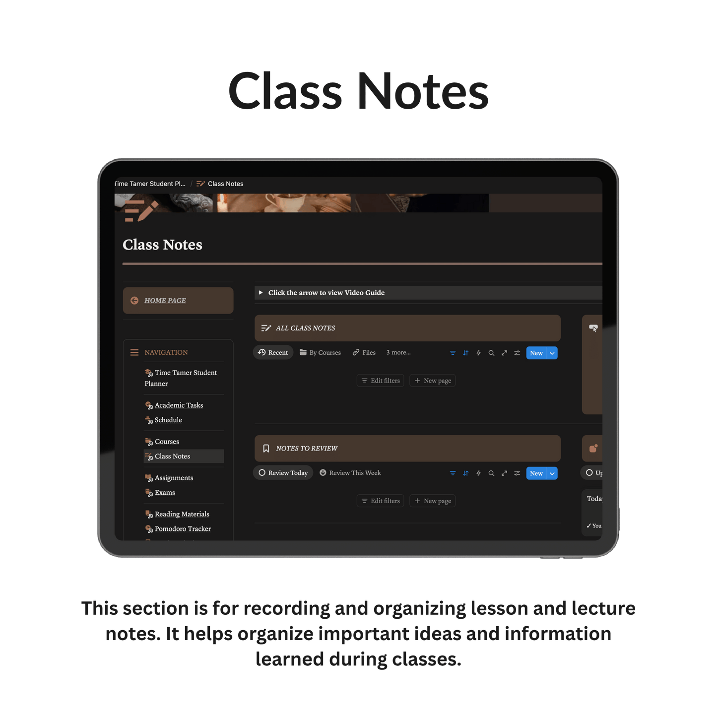Organize. Study. Succeed. Stress-Free.