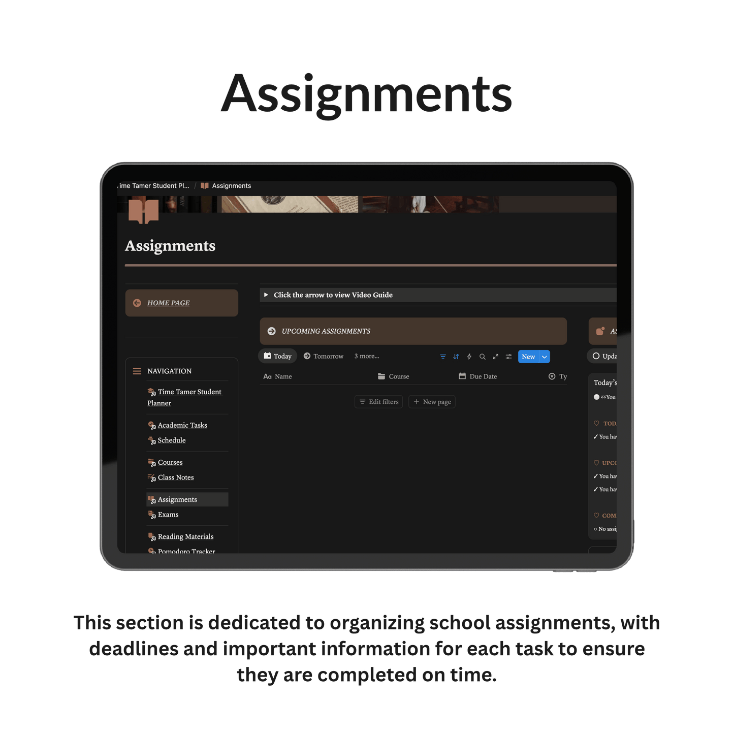 Organize. Study. Succeed. Stress-Free.
