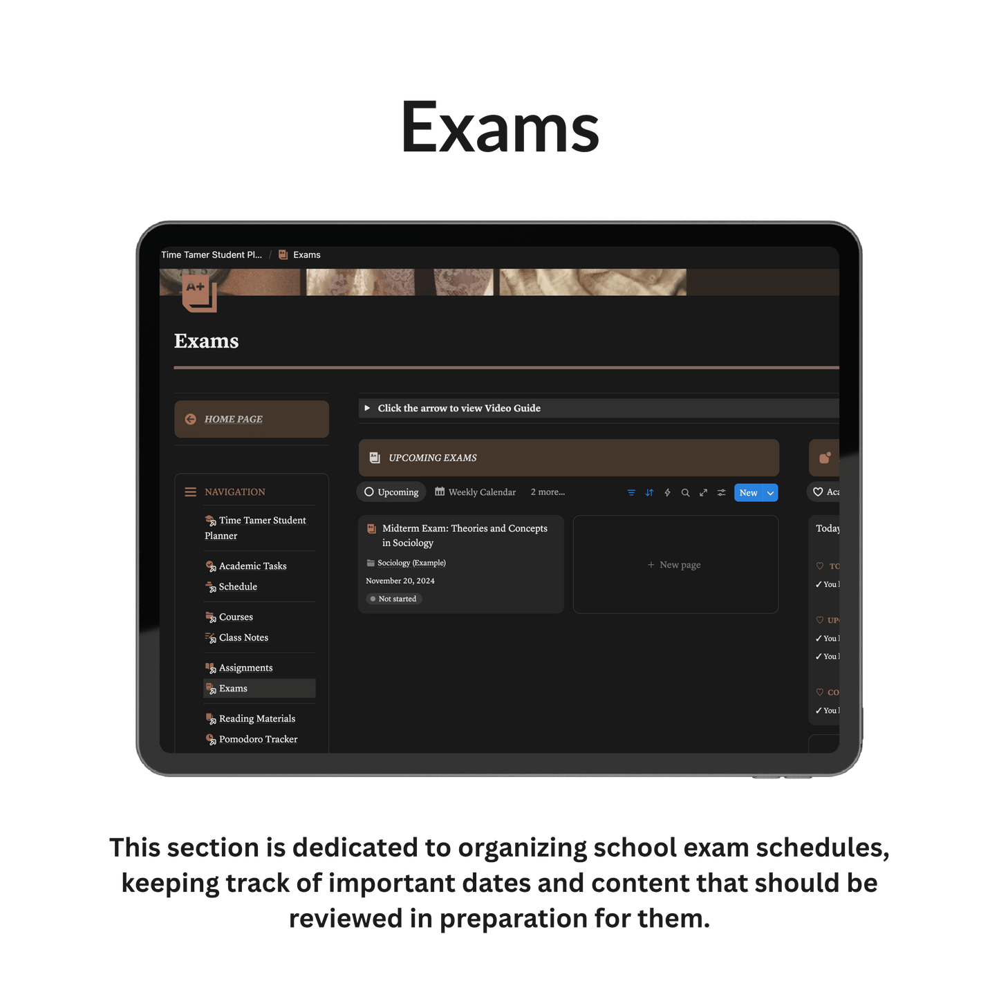 Organize. Study. Succeed. Stress-Free.