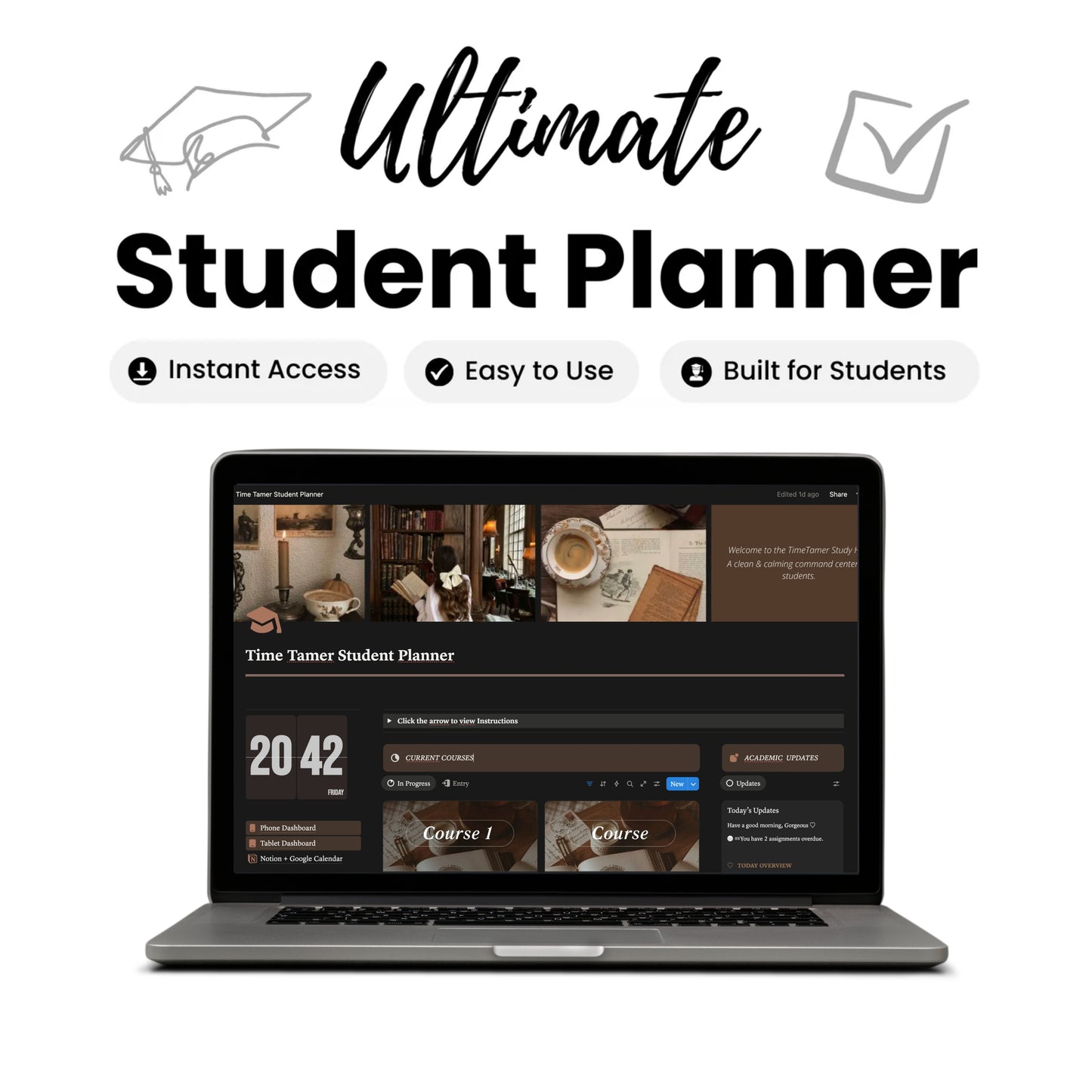 Organize. Study. Succeed. Stress-Free.